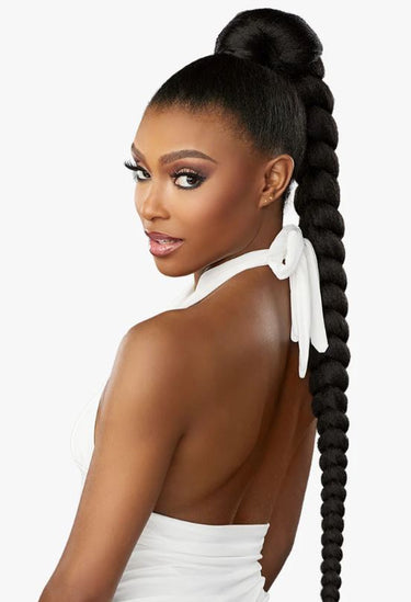 Braided Ponytail, Calgary Hair store, Calgary Wig Store